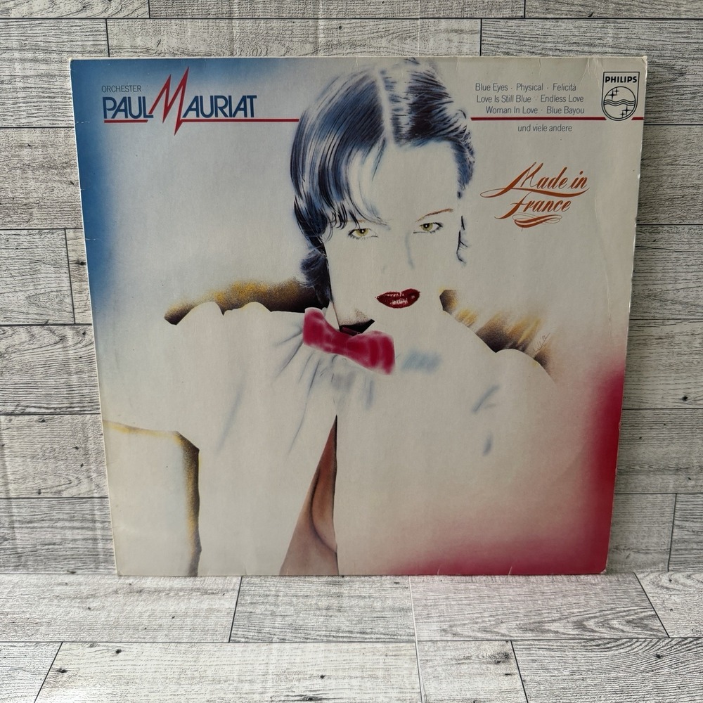 Paul Mauriat Made In France German LP Vinyl 45 European Limited Release 1982